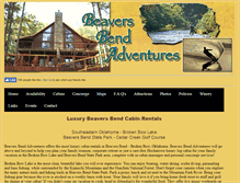 Tablet Screenshot of beaversbendadventures.com